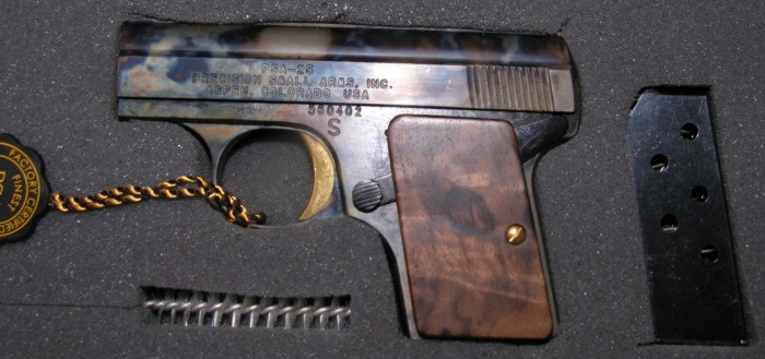 Precision Small Arms .25 25 baby Browning NIB
