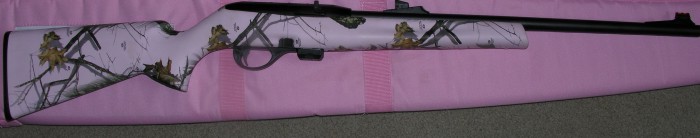 Remington 597 .22 22 pink camo