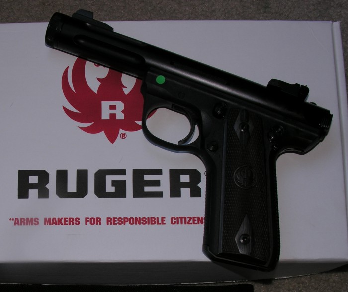 Ruger Mark III 22/45 Light 22.22 s/a thread 4.4"